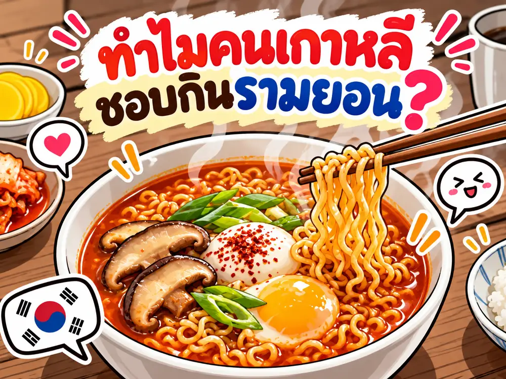 ทำไมคนเกาหลีชอบกินรามยอน? รู้จักวัฒนธรรม “รามยอน” อาหารง่าย ๆ ที่อยู่คู่ชีวิตคนเกาหลี