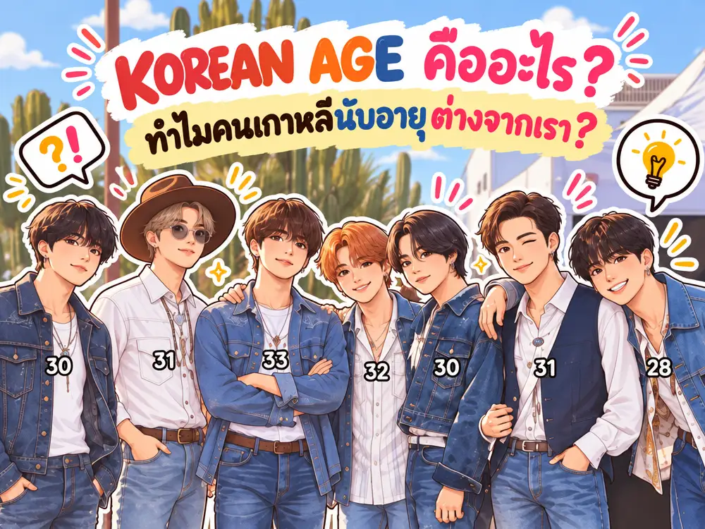 Korean Age คืออะไร? ทำไมการนับอายุของเกาหลีถึงต่างจากทั่วโลก? และปัจจุบันเป็นแบบไหน