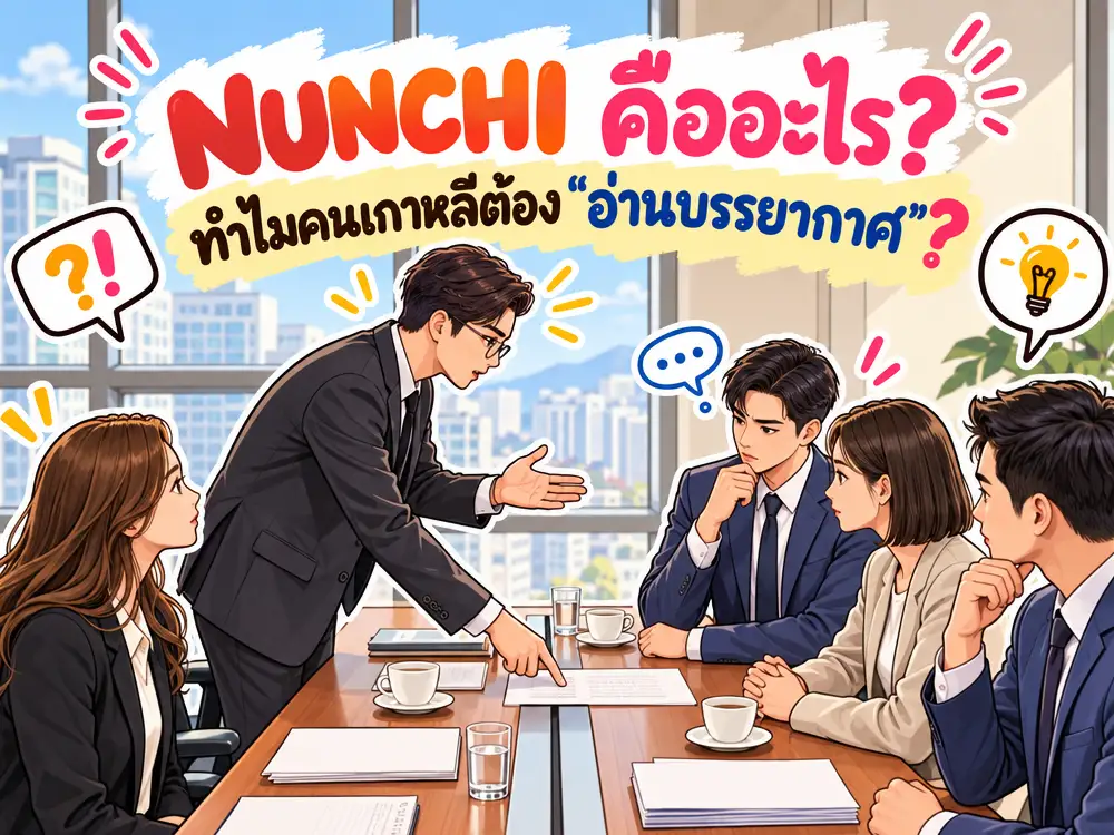 Nunchi (눈치) คืออะไร? ทำไมคนเกาหลีต้อง อ่านบรรยากาศ และดูความรู้สึกของคนรอบข้าง