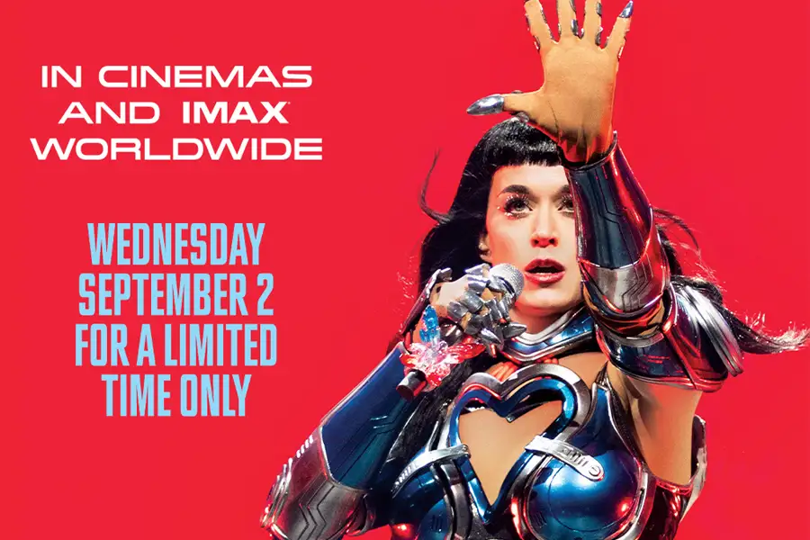 เตรียมเสียงกรี๊ดให้พร้อม! “KATY PERRY” ส่งภาพยนตร์คอนเสิร์ตสุดยิ่งใหญ่ “THE LIFETIMES TOUR - LIVE FROM PARIS” ฉายในโรงภาพยนตร์และระบบ IMAX ทั่วโลก เริ่ม 2 กันยายนนี้!