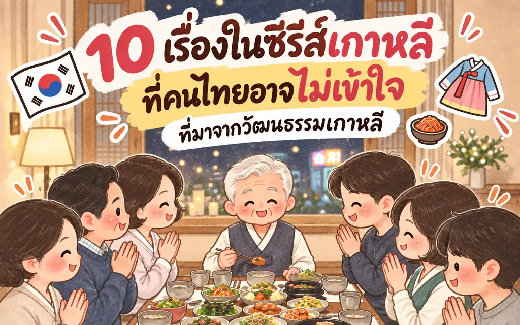 10 เรื่องในซีรีส์เกาหลีที่คนไทยอาจไม่เข้าใจ แต่จริง ๆ แล้วมีที่มาจากวัฒนธรรมเกาหลี