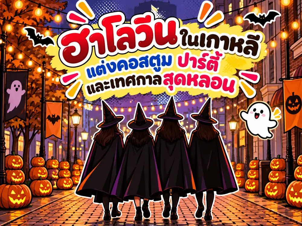 คนเกาหลีฉลองฮาโลวีนกันอย่างไร? รู้จักวัฒนธรรมคอสตูมและเทศกาลสุดหลอนในเกาหลี